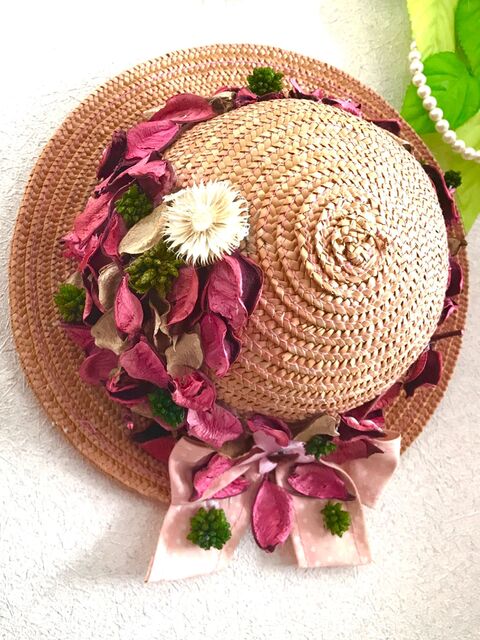 思い出の麦わら帽子をオシャレに 暮らしニスタ 思い出の麦わら帽子をオシャレに 暮らしニスタ