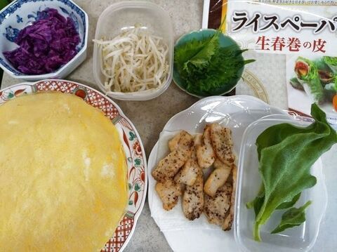 鶏むね肉の生春巻き 暮らしニスタ 鶏むね肉の生春巻き 暮らしニスタ