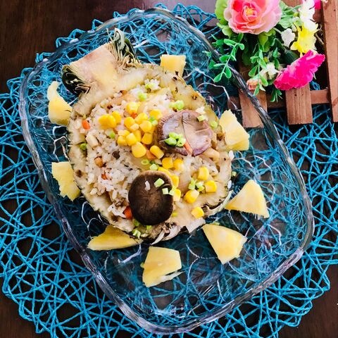 フライパン1つで パイナップルライス 暮らしニスタ フライパン1つで パイナップルライス 暮らしニスタ