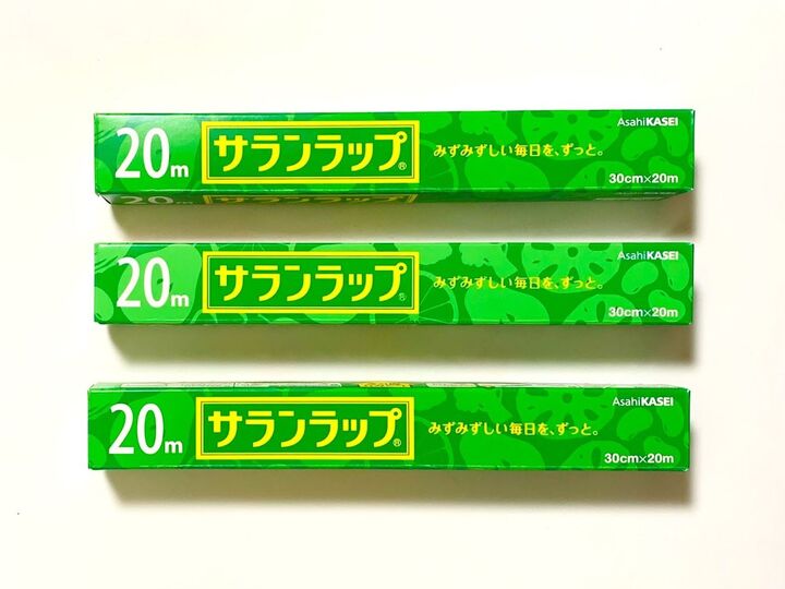 ラップのストック収納、姿が見えなくても大丈夫です!