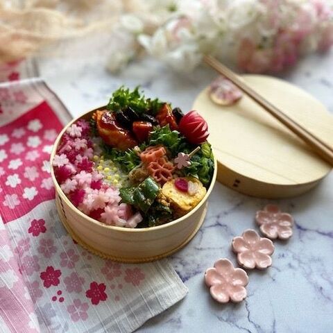 桜型大根でいつものお弁当を花見弁当に 暮らしニスタ