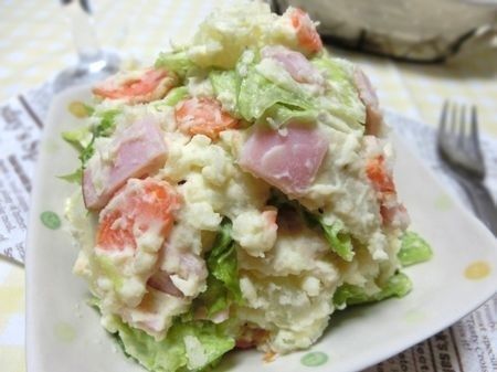 シャキシャキにやみつき レタス入りポテトサラダ 暮らしニスタ シャキシャキにやみつき レタス入りポテトサラダ 暮らしニスタ