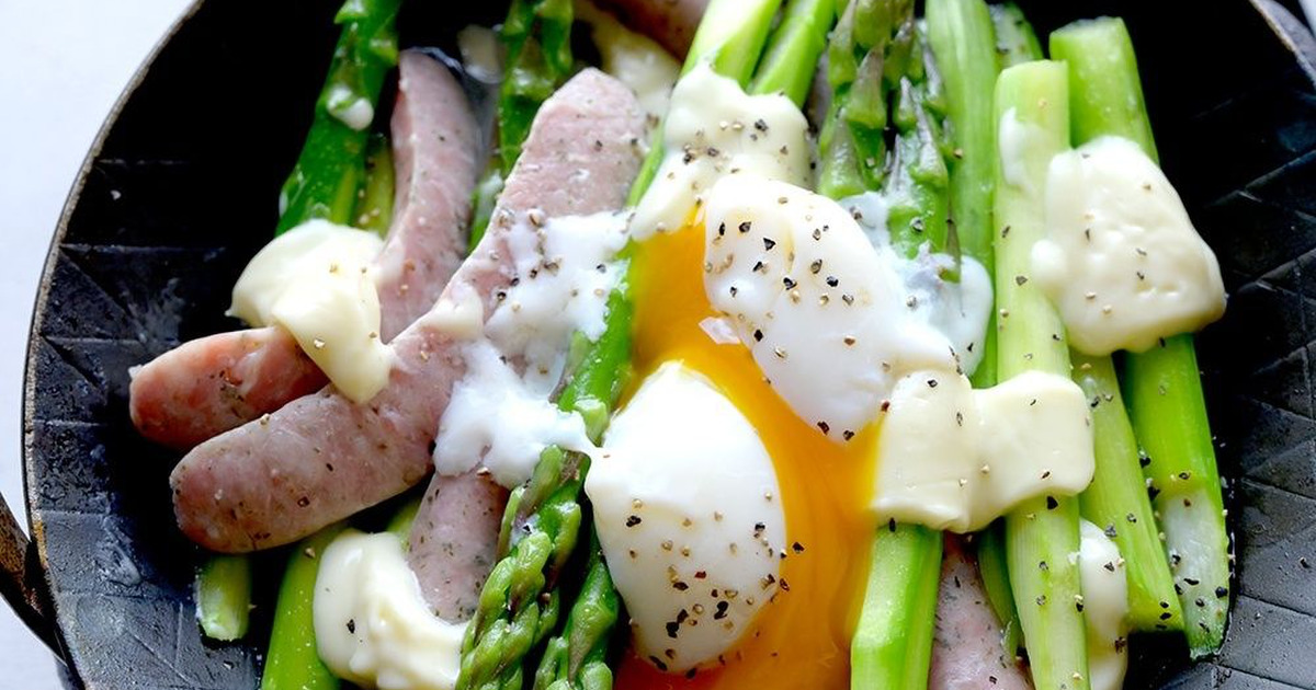 クリーミーなアスパラガスのスープのレシピ