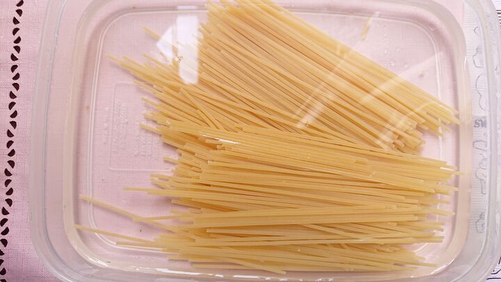 災害時レシピ「水漬けパスタ」を試してみた!光熱費の節約になる?おいしいの?