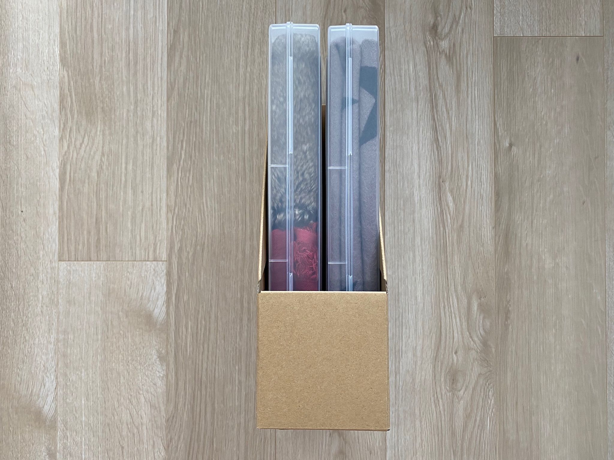 100均書類ケースにまさかの使い方が クローゼット収納に超お役立ち 暮らしニスタ