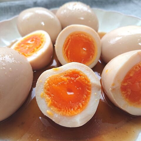 奇跡のハート型 大人気の煮卵 醤油めんつゆゆず胡椒漬け 暮らしニスタ 奇跡のハート型 大人気の煮卵 醤油めんつゆゆず胡椒漬け 暮らしニスタ