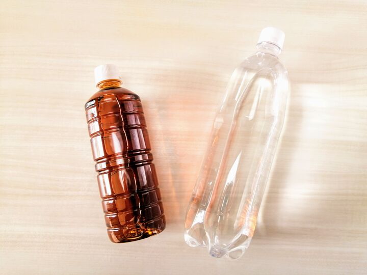 これ、ペットボトル?な出来栄え♪おしゃれ吊り花瓶に大変身!