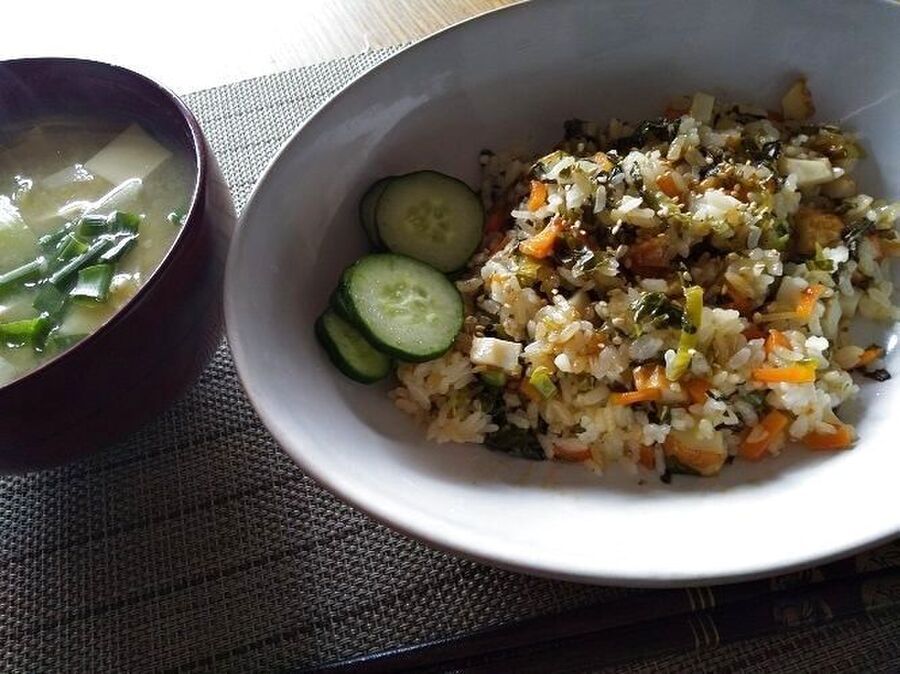 青高菜のチャーハン 暮らしニスタ 青高菜のチャーハン 暮らしニスタ