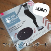 話題のDAISOツイストスピンボード！使ってみた♪
