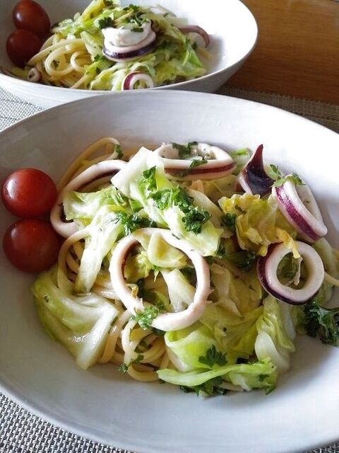 イカとキャベツのバター醤油パスタ 暮らしニスタ イカとキャベツのバター醤油パスタ 暮らしニスタ
