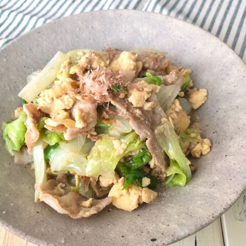 レタス半玉もぺろり 豚バラレタスのバター醤油卵とじ炒め 暮らしニスタ レタス半玉もぺろり 豚バラレタスのバター醤油卵とじ炒め 暮らしニスタ