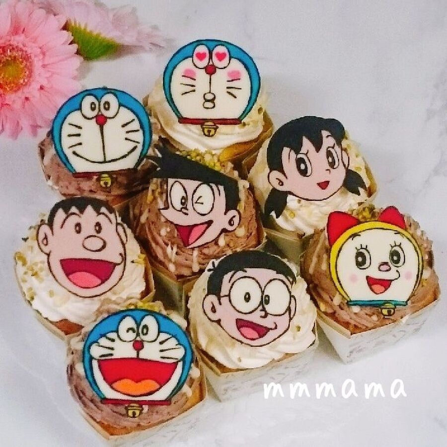 ドラえもん ピスタチオカップケーキ 暮らしニスタ ドラえもん ピスタチオカップケーキ 暮らしニスタ