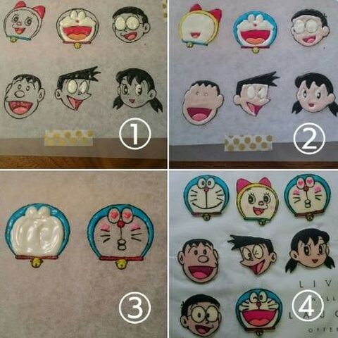 ドラえもん ピスタチオカップケーキ 暮らしニスタ