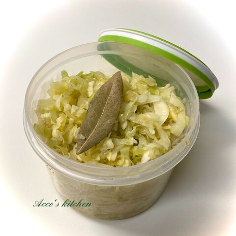 簡単 お手頃 レンチンでザワークラウト風キャベツの酢漬け 暮らしニスタ 簡単 お手頃 レンチンでザワークラウト風キャベツの酢漬け 暮らしニスタ