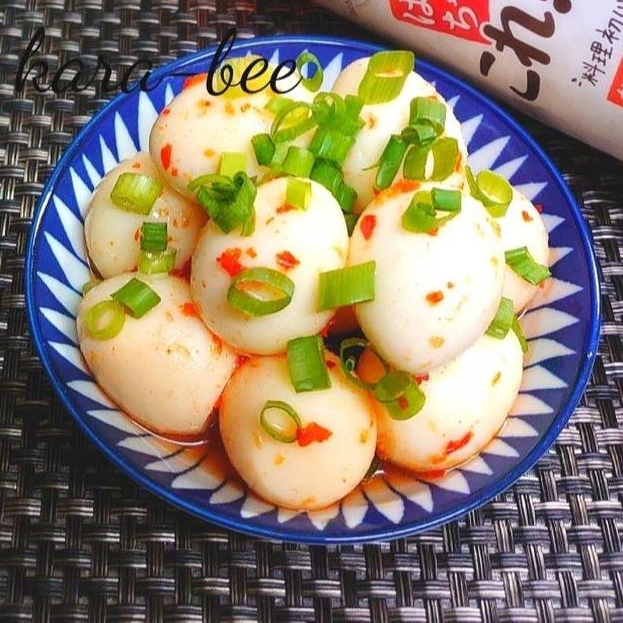 パクパク止まらない ピリ辛これうま うずら味玉 暮らしニスタ