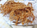 パリパリサクサク味見が止まらない♪　☆えのきの素揚げ(揚げ焼き)