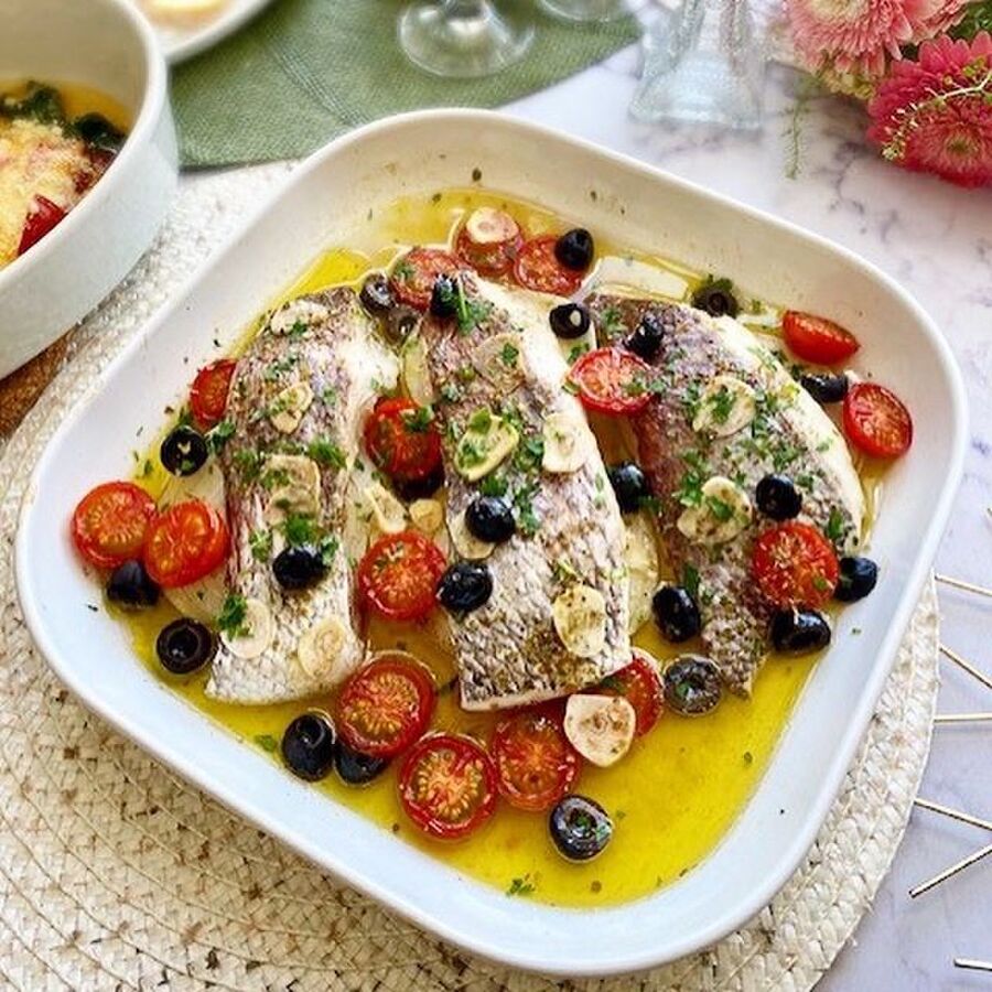 オーブンで作るごちそう 鯛の切り身でアクアパッツァ 暮らしニスタ オーブンで作るごちそう 鯛の切り身でアクアパッツァ 暮らしニスタ