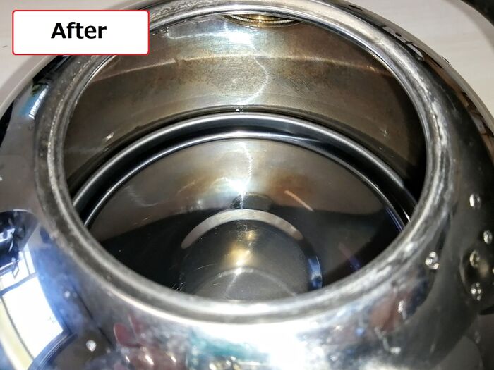 ビフォー アフターに驚愕 ヤカンの 6年モノの汚れ がピッカピカになった方法とは 暮らしニスタ