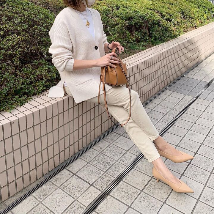 【ZARA】着回し度抜群!こなれ見えするシンプルなポケットニットカーデ!