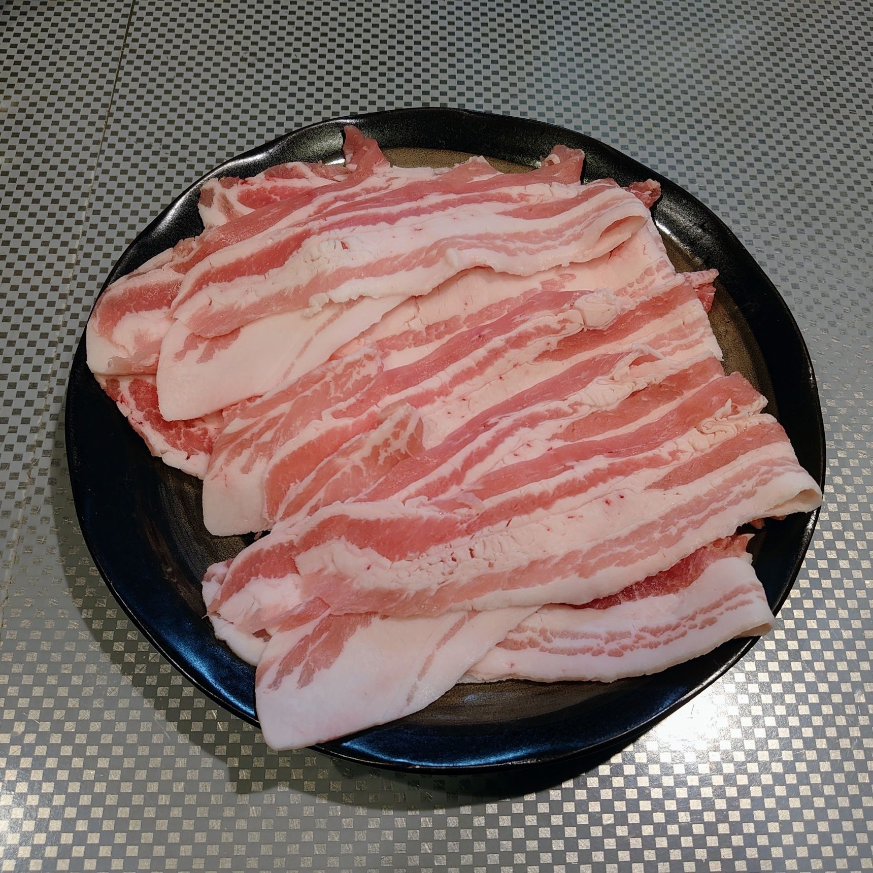 お肉は、忘れてた‥‥このくらいの量です。