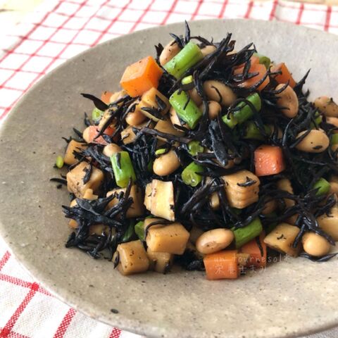 お弁当や作り置きに 骨粗しょう症予防に 春の五目ひじき煮 栄養満点 ヘルシー 暮らしニスタ お弁当や作り置きに 骨粗しょう症予防に 春の五目ひじき煮 栄養満点 ヘルシー 暮らしニスタ