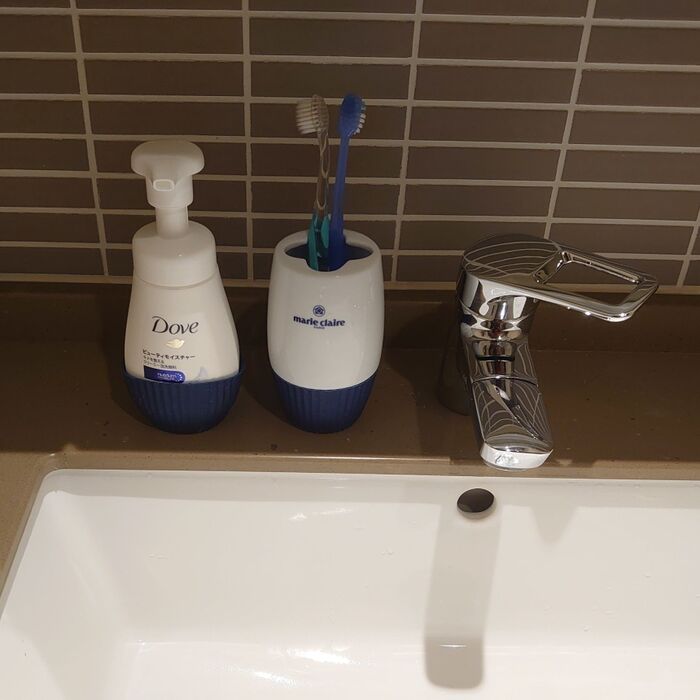 洗面所に歯ブラシスタンドはあるので、勿論他の用途で使う予定で購入