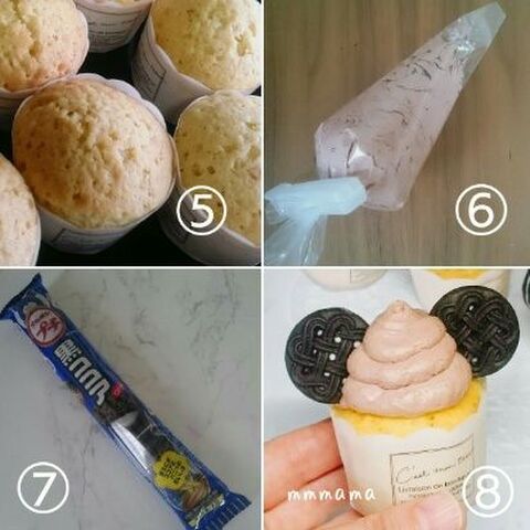 簡単 ミッキー風のカップケーキ おうちディズニー 暮らしニスタ 簡単 ミッキー風のカップケーキ おうちディズニー 暮らしニスタ