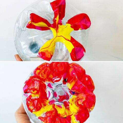 親子工作 ペットボトルで オシャレな花束の絵 暮らしニスタ 親子工作 ペットボトルで オシャレな花束の絵 暮らしニスタ