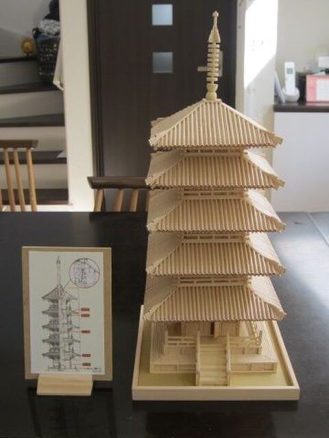 １００均材料で五重塔模型を作るー１ 土台製作 暮らしニスタ
