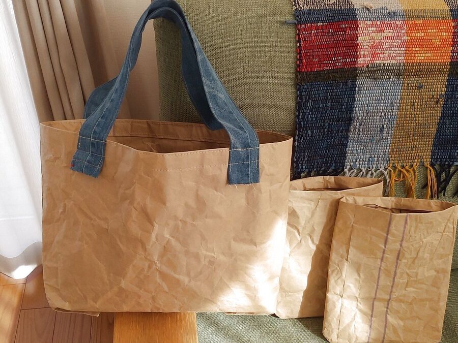ジーンズリメイク 米袋バッグ Risack 暮らしニスタ ジーンズリメイク 米袋バッグ Risack 暮らしニスタ