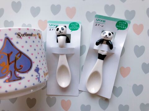 ダイソー コップのフチにかけられる可愛いパンダスプーン 暮らしニスタ ダイソー コップのフチにかけられる可愛いパンダスプーン 暮らしニスタ
