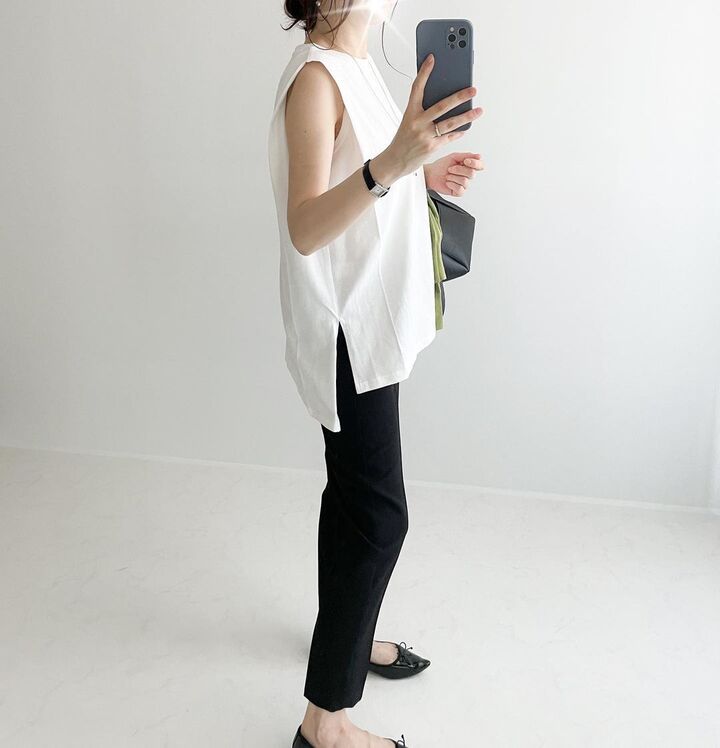 【GU】シンプルなのにシャレ見え!着痩せ効果も抜群な大人チュニック!