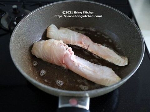 フライパンひとつ 鯛のみりんバターソテー 暮らしニスタ