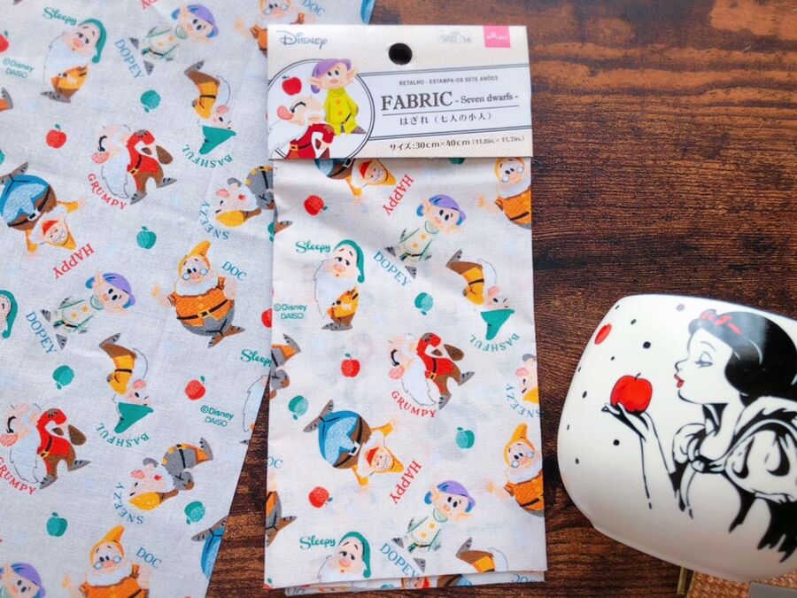 ダイソー ディズニー愉快な七人の小人のはぎれ 暮らしニスタ ダイソー ディズニー愉快な七人の小人のはぎれ 暮らしニスタ