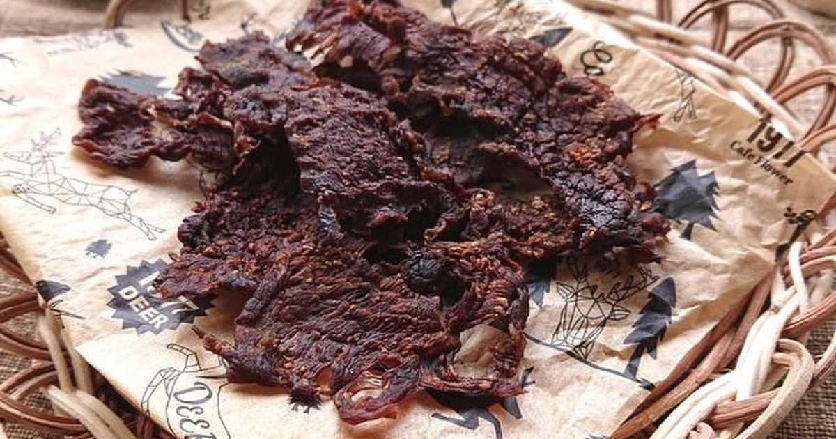 レンジで簡単 作ったら安いビーフジャーキー 牛こま肉 暮らしニスタ