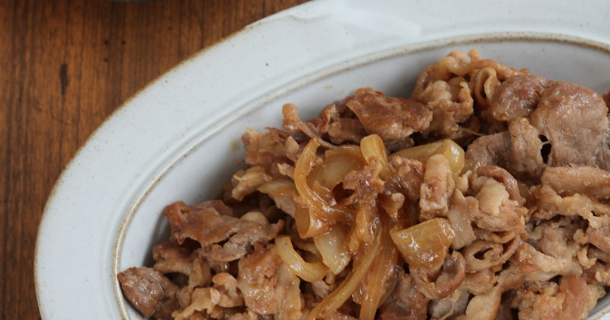 豚切り落とし肉で 安くてたっぷり作れる豚の生姜焼き 暮らしニスタ