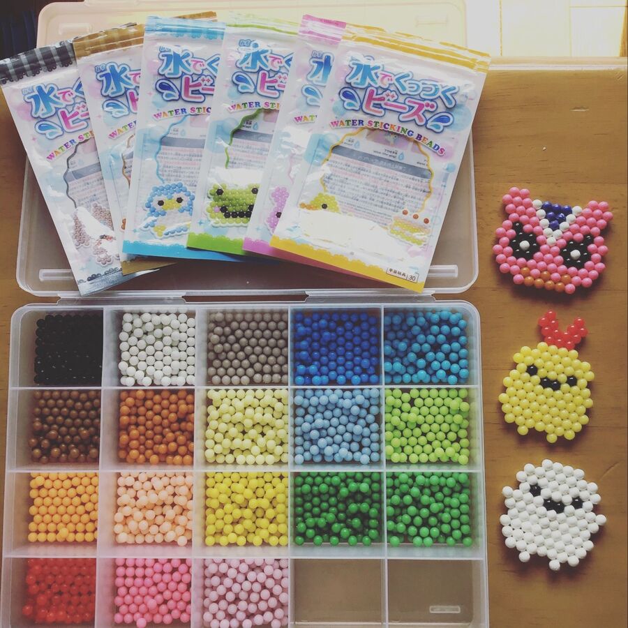 ダイソーの水でくっつくビーズが使えます 暮らしニスタ ダイソーの水でくっつくビーズが使えます 暮らしニスタ