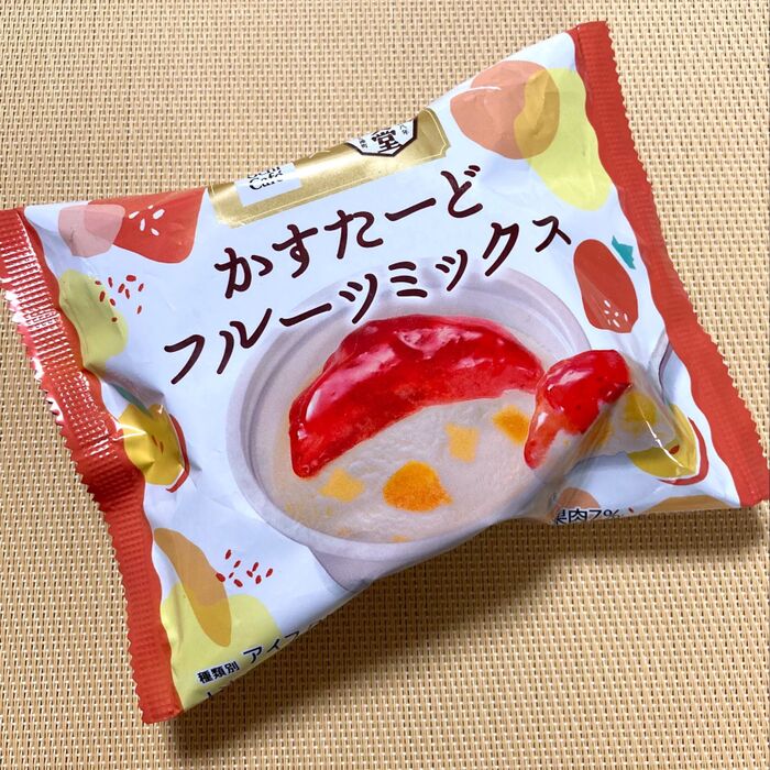 ローソンUchi Cafe×八天堂コラボのアイスクリーム♡フルーツミックス