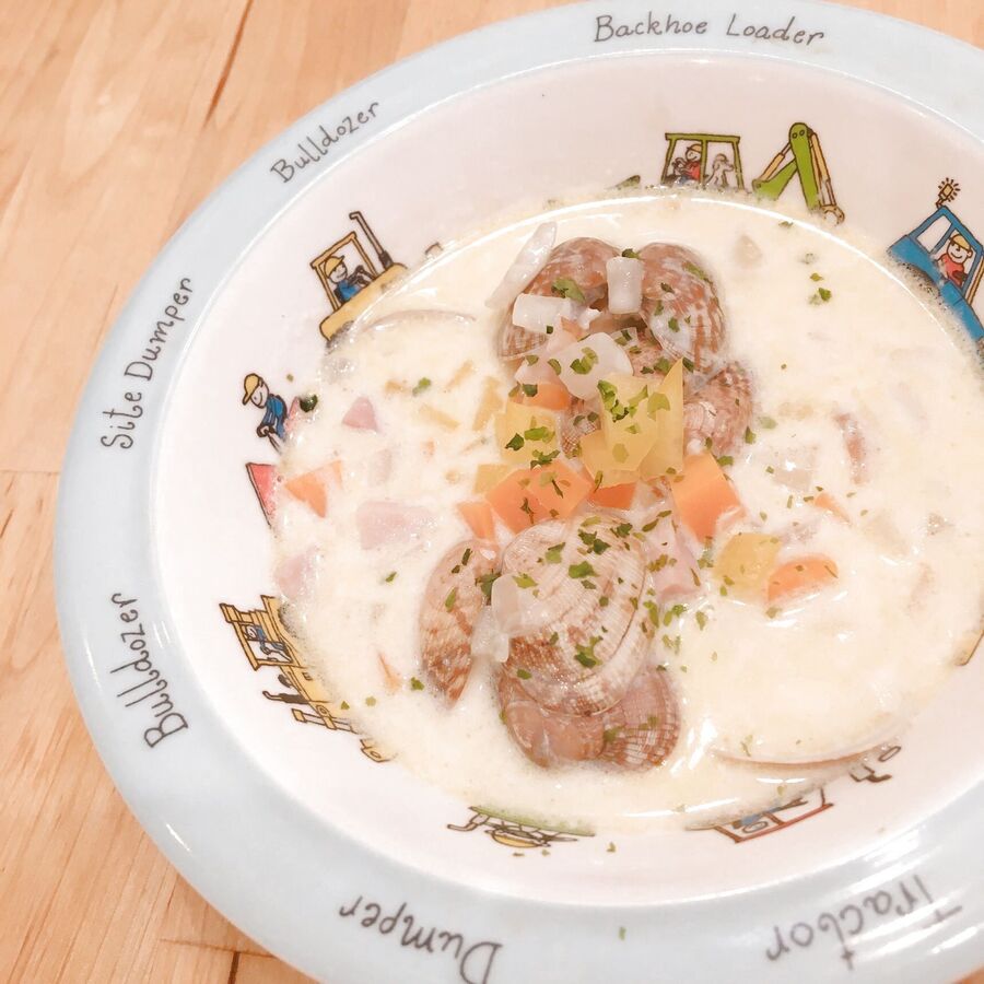 あさり美味しい クラムチャウダー ジブリの食卓 アーヤと魔女レシピ 暮らしニスタ あさり美味しい クラムチャウダー ジブリの食卓 アーヤと魔女レシピ 暮らしニスタ