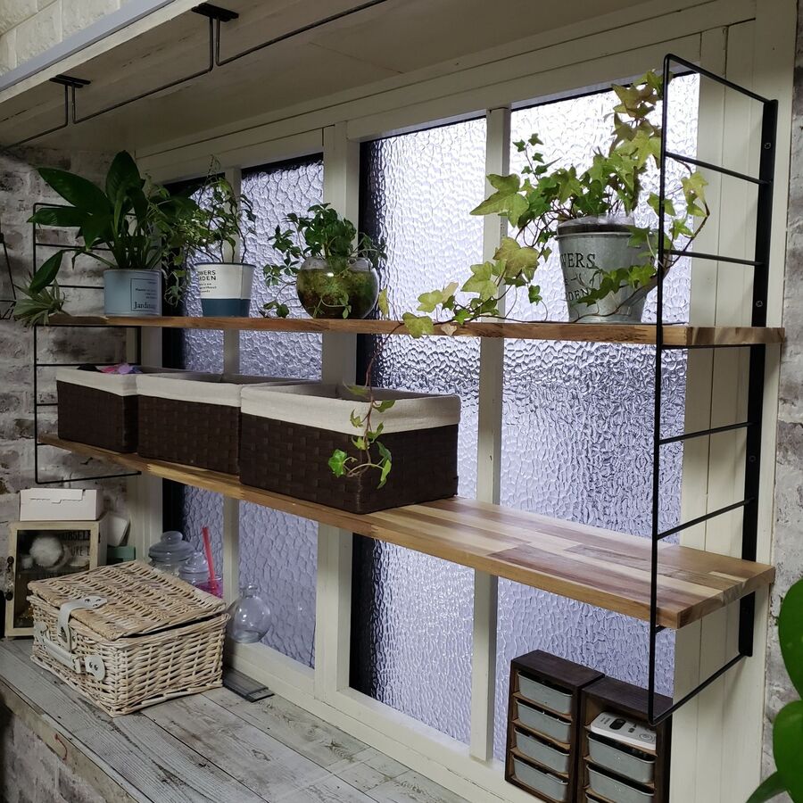 ダイソー0円商品で叶う 出窓に収納棚をdiy 暮らしニスタ ダイソー0円商品で叶う 出窓に収納棚をdiy 暮らしニスタ
