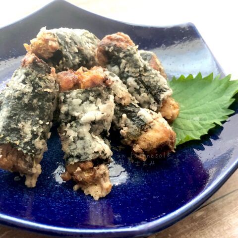 食材3つでサバ缶アレンジ サバ缶としょうがの磯辺竜田揚げ 缶詰 カルシウム満点 暮らしニスタ 食材3つでサバ缶アレンジ サバ缶としょうがの磯辺竜田揚げ 缶詰 カルシウム満点 暮らしニスタ