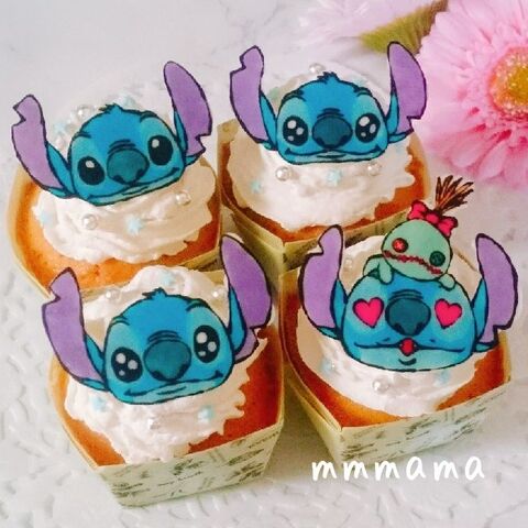 ディズニー スティッチのパイナップルカップケーキ 暮らしニスタ ディズニー スティッチのパイナップルカップケーキ 暮らしニスタ
