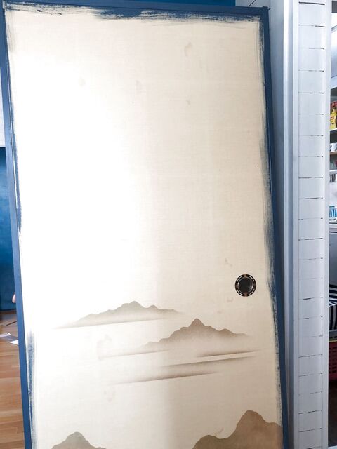 塗っただけ 古い襖がオシャレに変身 暮らしニスタ 塗っただけ 古い襖がオシャレに変身 暮らしニスタ