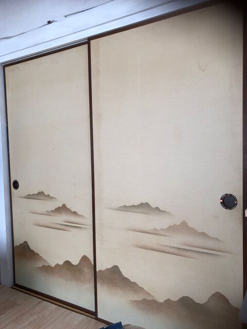 塗っただけ 古い襖がオシャレに変身 暮らしニスタ 塗っただけ 古い襖がオシャレに変身 暮らしニスタ