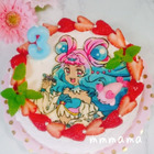 【誕生日】キュアラメールのケーキ☆トロピカルージュプリキュア