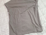 無印フレンチスリーブTシャツで、スッキリ夏コーデ