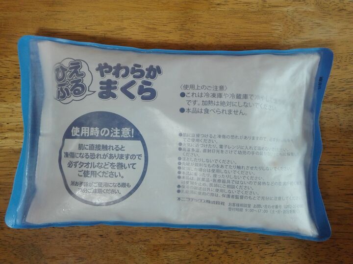 アイスノンは枕だけじゃない!?意外な方法で夏場に大活躍ですよ!
