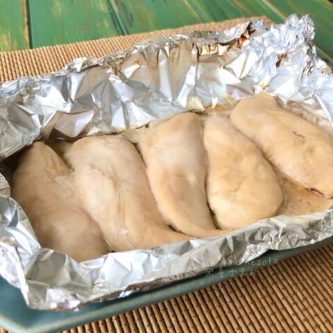 食材1つ 漬けてトースターで焼くだけ 免疫力アップ みりん漬けささみのホイル焼き 簡単 暮らしニスタ 食材1つ 漬けてトースターで焼くだけ 免疫力アップ みりん漬けささみのホイル焼き 簡単 暮らしニスタ