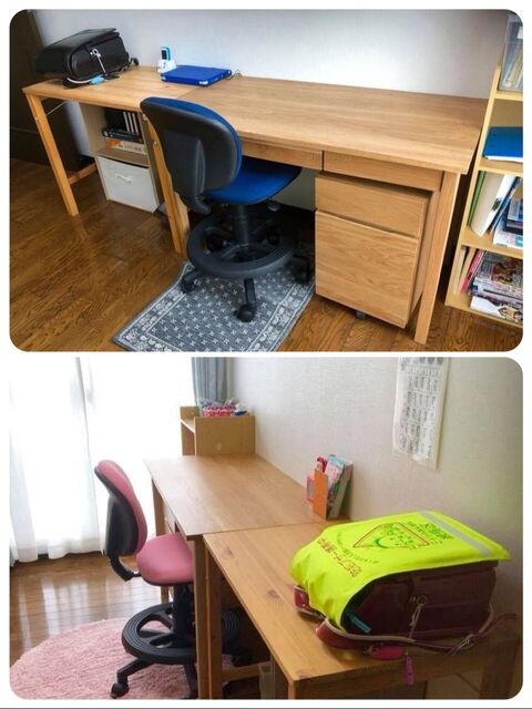 無印良品 学習机 折り畳み机 2台並べ が良かった訳 暮らしニスタ 無印良品 学習机 折り畳み机 2台並べ が良かった訳 暮らしニスタ
