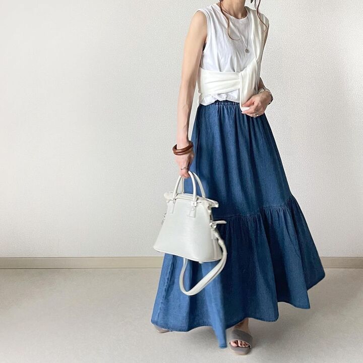 【GU】期間限定値下げ中!トレンドのティアードスカートを今だけのお得プライスでGETすべし!